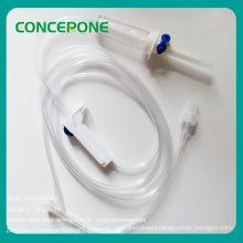 Disposable IV Infusion Set with Needle Free Connector